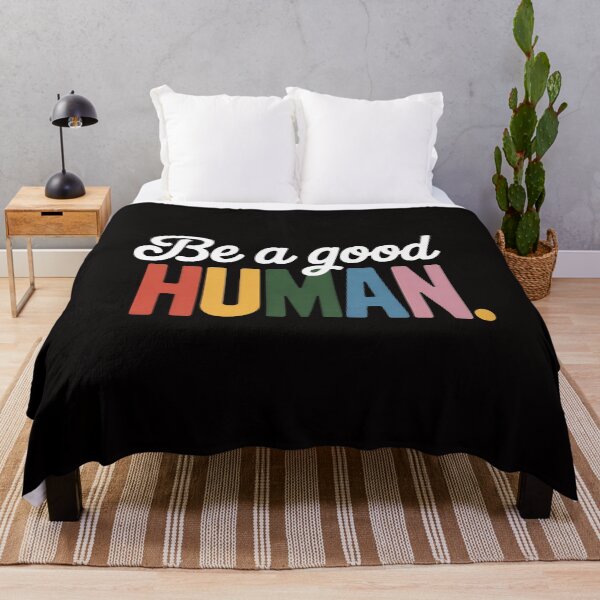 Item preview, Be A Good Human Positive Message Saying designed and sold by margaridroso.