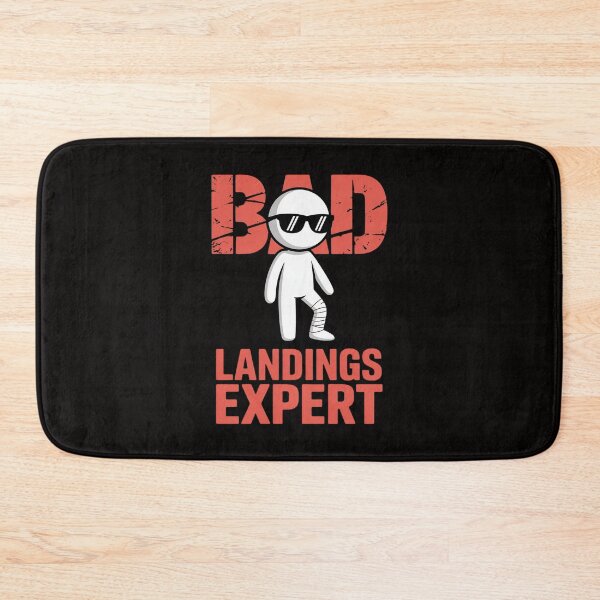 Item preview, Bad Landings Expert Broken Leg Bones Foot Injury Recovery designed and sold by margaridroso.
