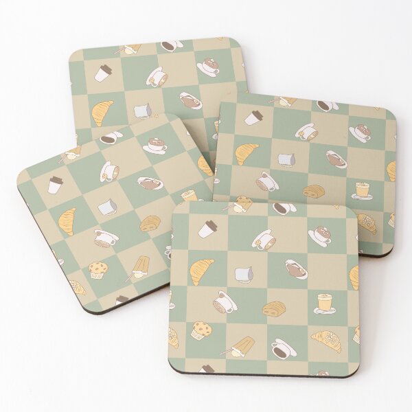 Item preview, Cafe in Melbourne (Green) designed and sold by HarunaMcDesigns.