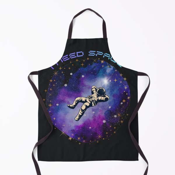 Item preview, I NEED SPACE Astronaut Floating in Galaxy T-Shirt designed and sold by FashionInSpaceOfficial.
