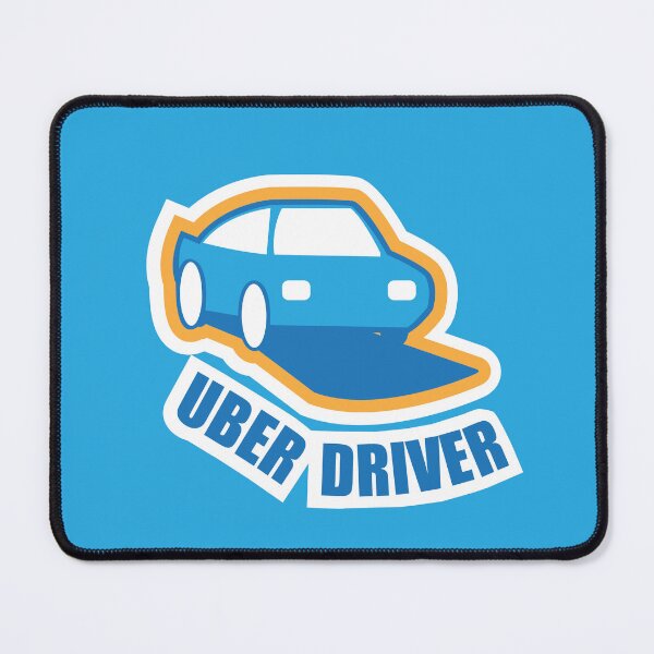 Item preview, Uber Driver Blue & Yellow designed and sold by The BR Canvas.
