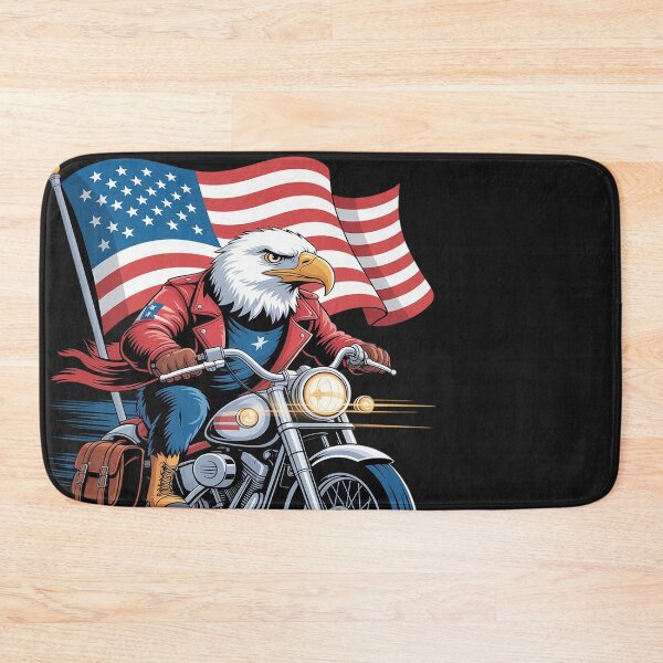 Item preview, Bald Eagle 4th of July USA independence Day patriotic designed and sold by Eskomeranola.