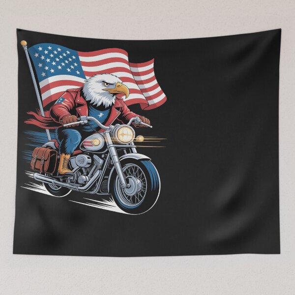 Item preview, Bald Eagle 4th of July USA independence Day patriotic designed and sold by Eskomeranola.