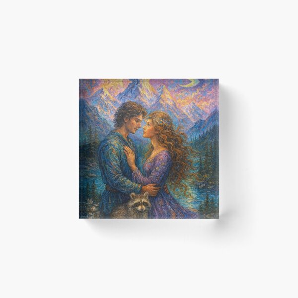 Item preview, Starlit Vow by the Moonlit Lake designed and sold by afrancisCL.