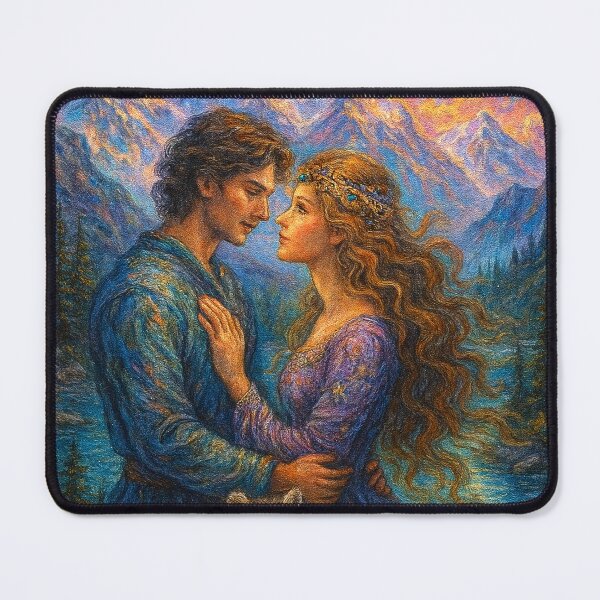 Item preview, Starlit Vow by the Moonlit Lake designed and sold by afrancisCL.