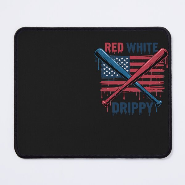 Item preview, Baseball Ice Cream Red White & Drippy 4th Of July Patriotic designed and sold by Eskomeranola.