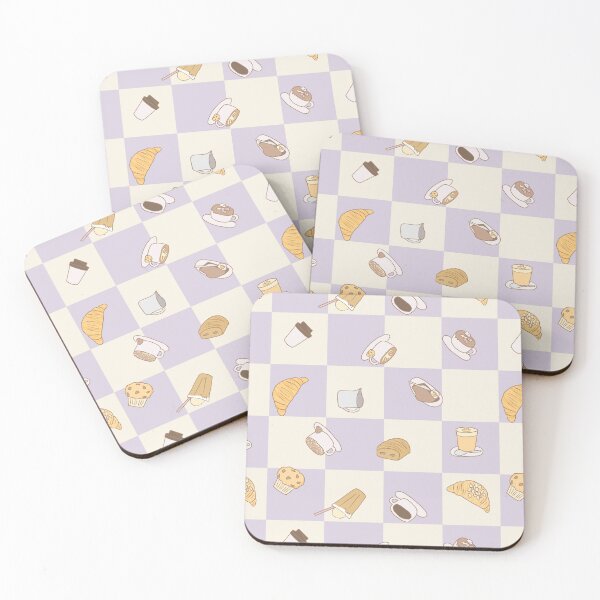 Item preview, Cafe in Melbourne (Purple) designed and sold by HarunaMcDesigns.
