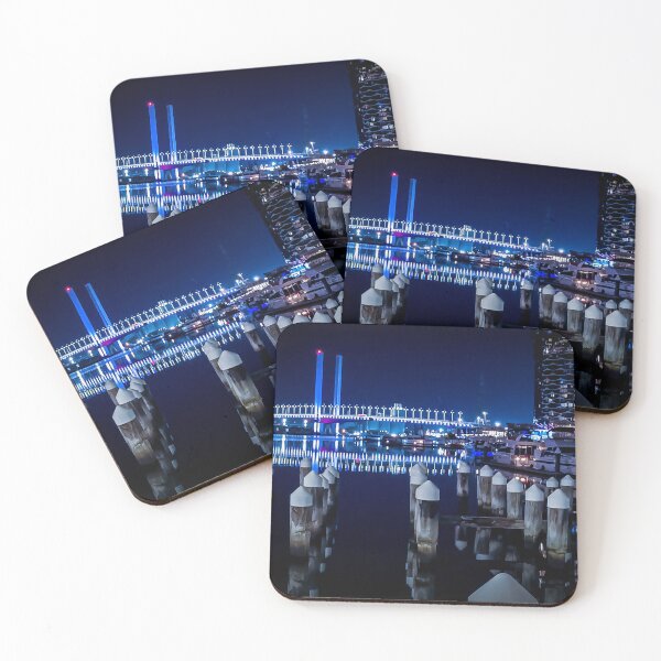 Item preview, Night Time Cityscape at Docklands - Melbourne, Victoria, Australia designed and sold by Steven Jodoin.