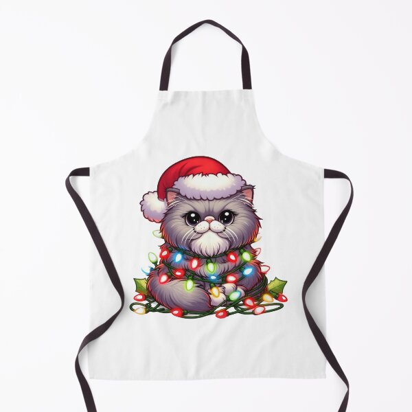 Item preview, Persian Cat Christmas designed and sold by doodIllustrate.