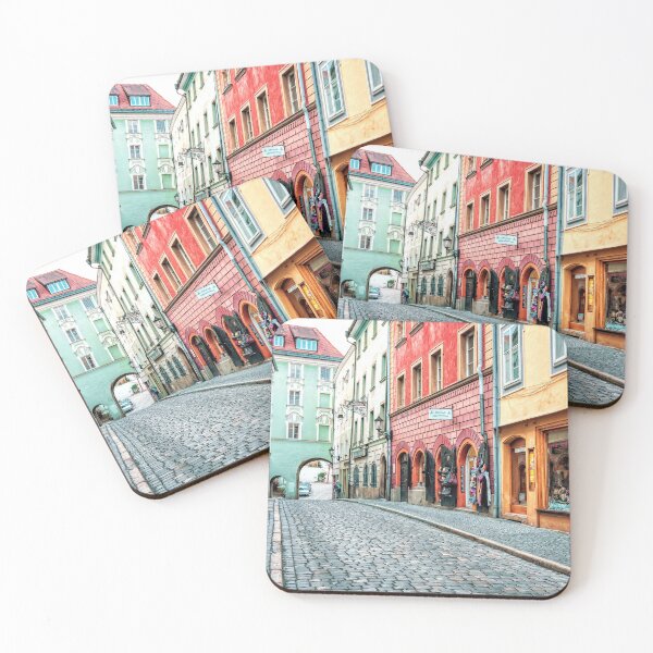 Item preview, Colorful Medieval Street in Passau, Germany designed and sold by Travelways.
