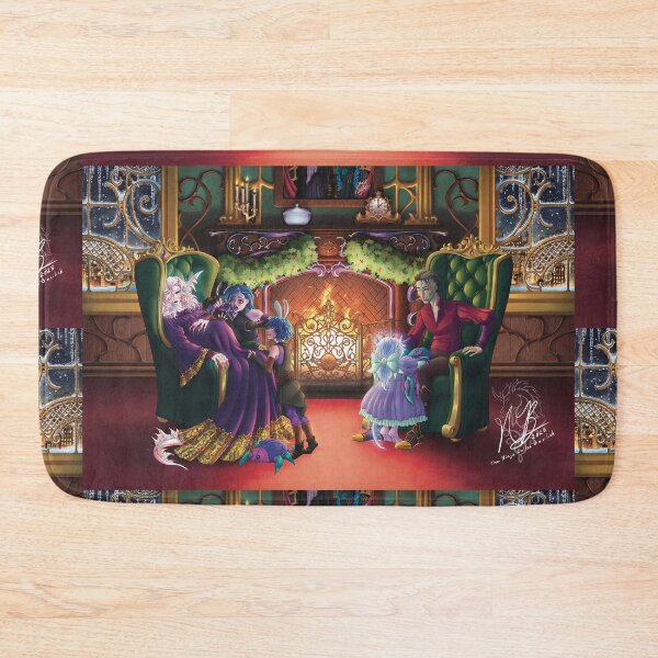 Item preview, A Warm Family Moment by the Fire (Christmas) designed and sold by Ninja-Basilisk.