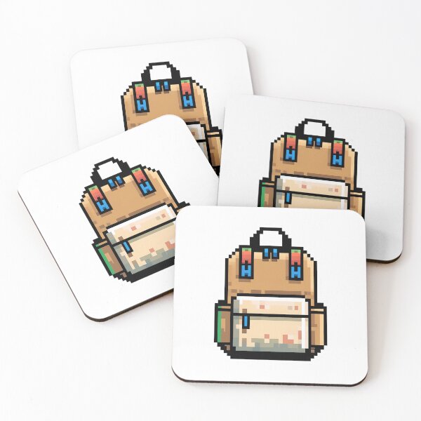 Artikelvorschau, Pixel Backpack Reise-Symbol entworfen und verkauft von BankMano.