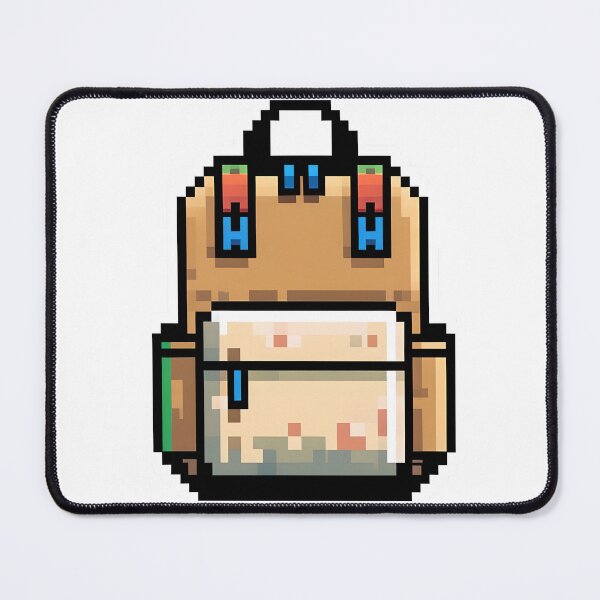 Artikelvorschau, Pixel Backpack Reise-Symbol entworfen und verkauft von BankMano.