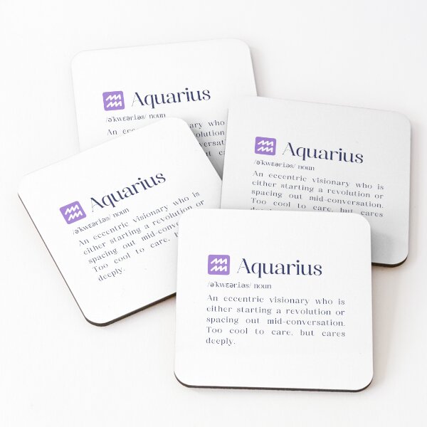 Item preview, Aquarius Zodiac Art for Astrology Lovers designed and sold by HasHs.