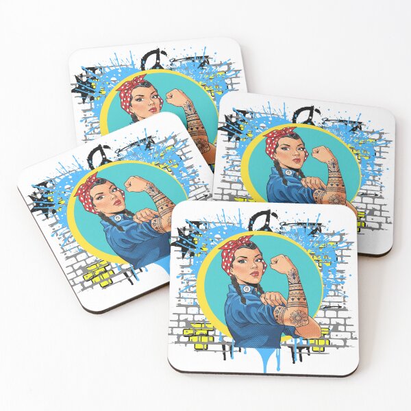 Item preview, Indigenous Pop Art: Rez Girl Power designed and sold by WarPaintCulture.