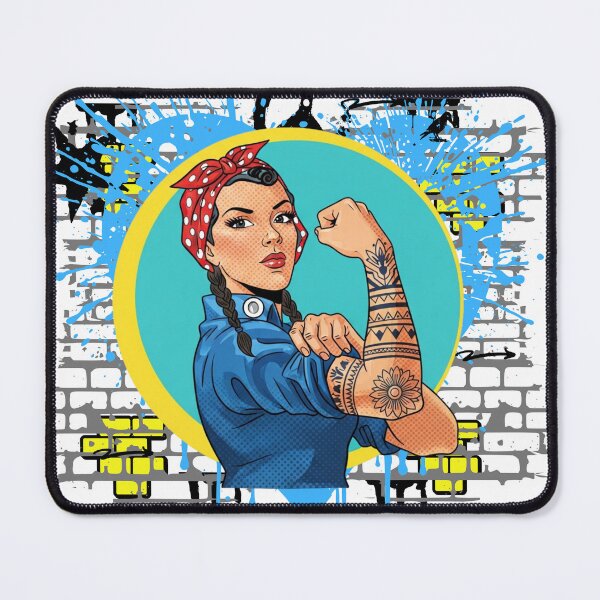 Item preview, Indigenous Pop Art: Rez Girl Power designed and sold by WarPaintCulture.
