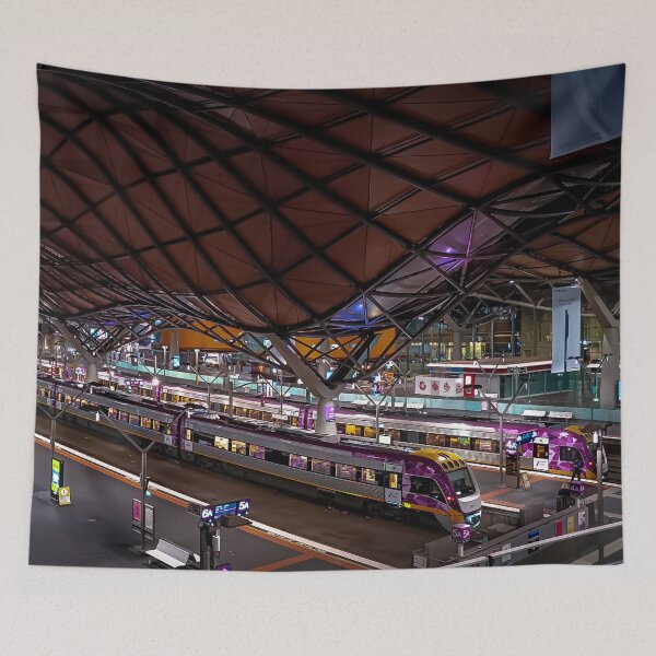 Item preview, Uniquely Curved Roof at Southern Cross Station - Melbourne, Victoria, Australia designed and sold by Steven Jodoin.