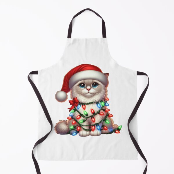 Item preview, Ragdoll Cat Christmas designed and sold by doodIllustrate.