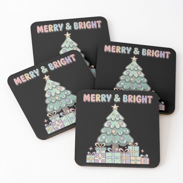 Item preview, Christmas: christmas tree in pastel color designed and sold by ZuriRetroPrints.