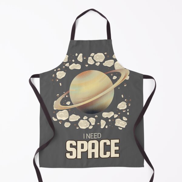 Item preview, I NEED SPACE Retro Saturn Planet T-Shirt designed and sold by FashionInSpaceOfficial.
