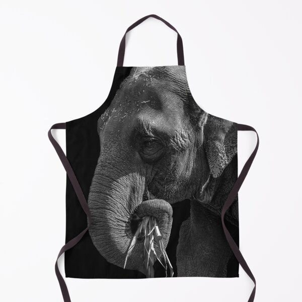 Item preview, Asiatic Elephant in black and white designed and sold by iansmissenphoto.