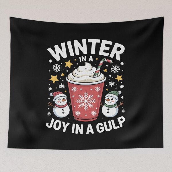 Item preview, Winter in A Cup Joy in A Gulp Crushed Ice Treat designed and sold by TechnicalSara.