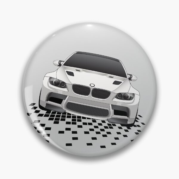 Item preview, White Sports Car Techno Grid designed and sold by BlueSkyTheory.