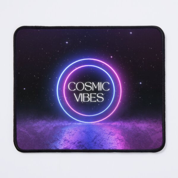 Item preview, COSMIC VIBES Neon Galaxy Glow Art designed and sold by FashionInSpaceOfficial.