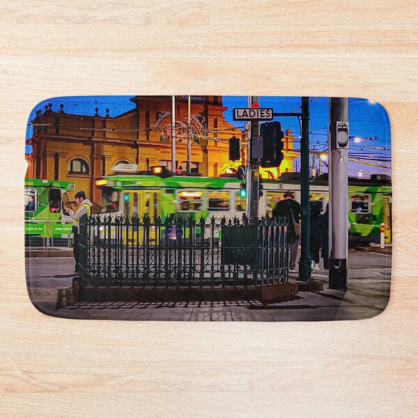 Item preview, Trams at the Queen Victoria Night Market - Melbourne, Victoria, Australia designed and sold by Steven Jodoin.