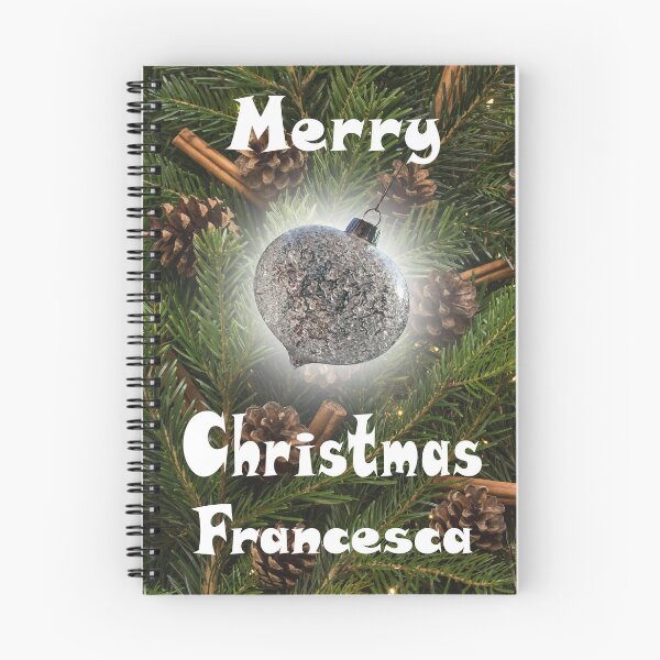 Item preview, Merry Christmas Francesca - Pine & Cinnamon with Glass Bauble :) designed and sold by Myriel-Myriel.