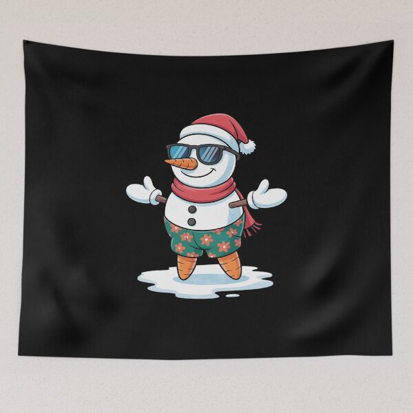 Item preview, Winter’s Coolest Beach Bum for Swimsuit and Snowman Lovers designed and sold by TechnicalSara.