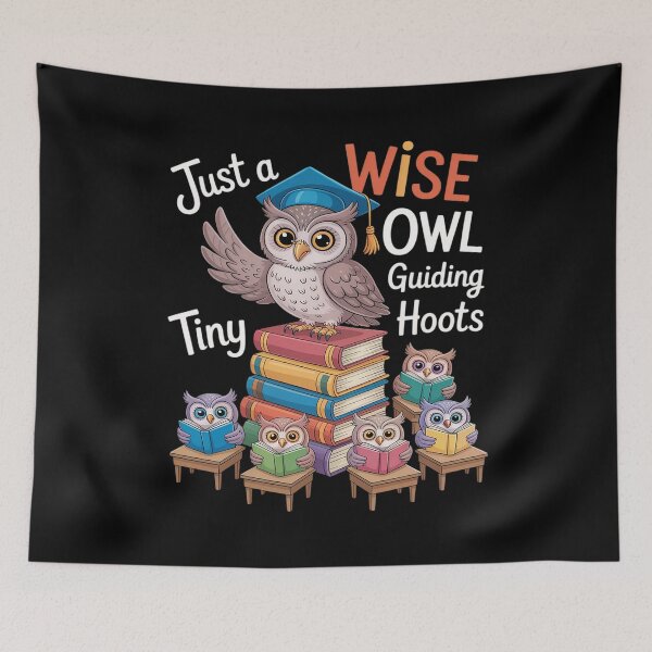 Item preview, Wise Owl Teacher Tiny Hoots Students designed and sold by TechnicalSara.