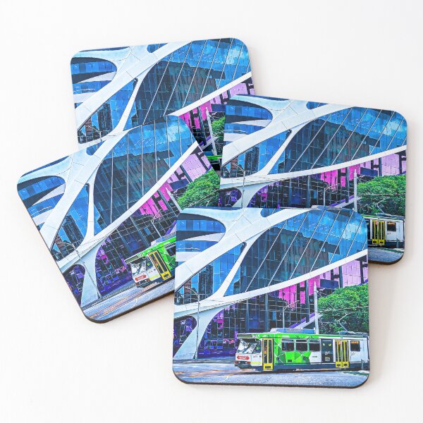 Item preview, Tram passing by the Royal Melbourne Hospital - Melbourne, Victoria, Australia designed and sold by Steven Jodoin.