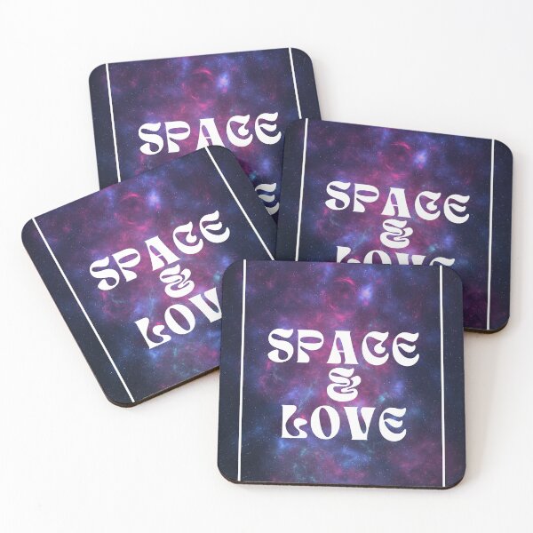 Item preview, SPACE & LOVE Psychedelic Galaxy Poster designed and sold by FashionInSpaceOfficial.