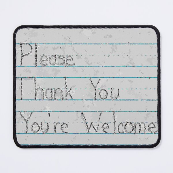 Item preview, Good Manners designed and sold by PSCSCo.