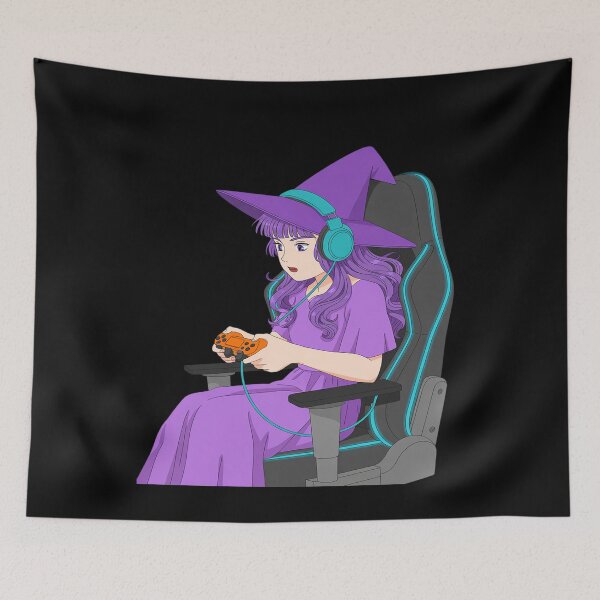 Item preview, Witch Gamer Halloween Funny Spooky Gaming Level Up Video designed and sold by TechnicalSara.