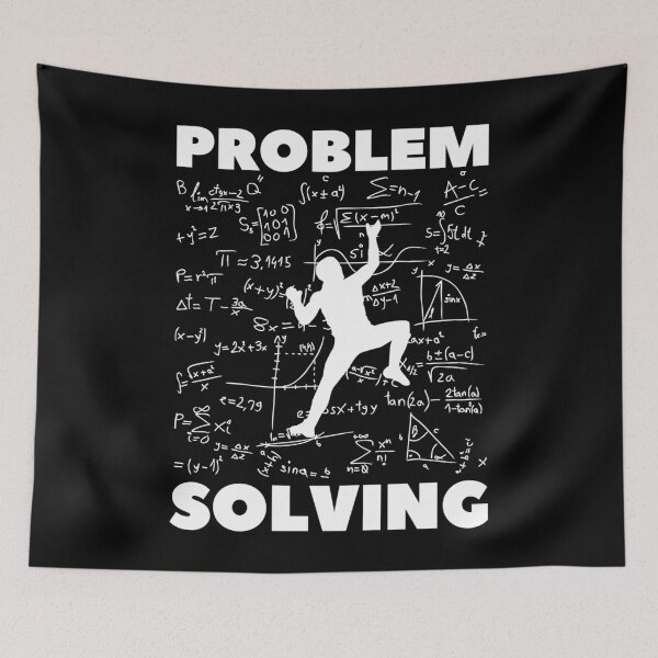 Item preview, Problem Solving. Rock Climbing. Bouldering designed and sold by CarmelaConstan.