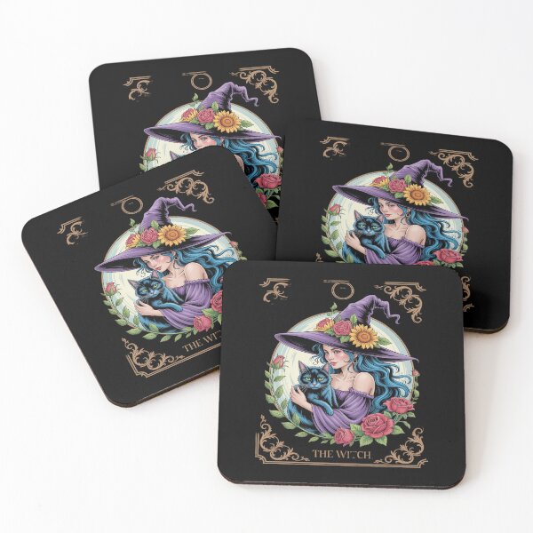 Item preview, Witch Tarot Card Halloween Gothic Witchy designed and sold by TechnicalSara.