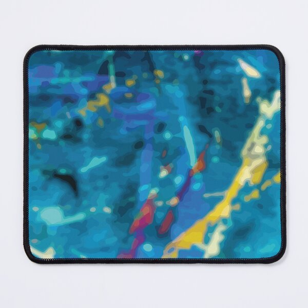 Item preview, Paint Splatters on Blue Canvas designed and sold by PSCSCo.
