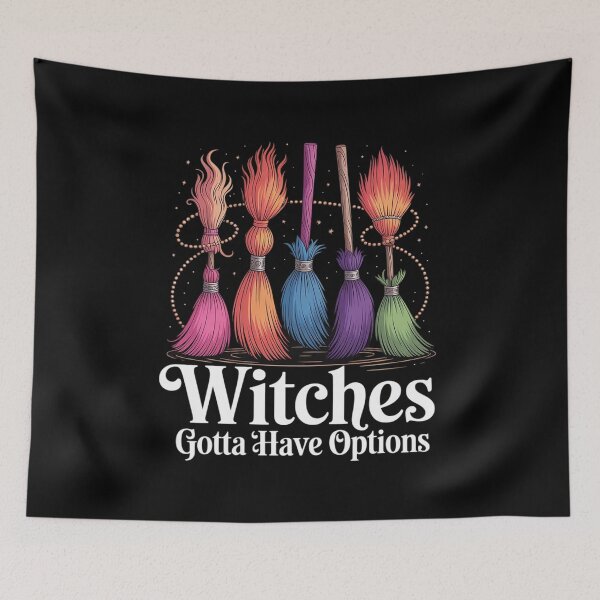 Item preview, Witches Gotta Have Options Halloween Costume Witch Broom designed and sold by TechnicalSara.