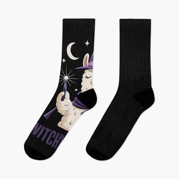 Item preview, Witchy Llama for Halloween Cute Magic Animal designed and sold by TechnicalSara.