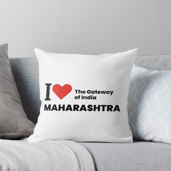 Item preview, I ❤️ Maharashtra – The Gateway of India | Travel & Culture Sticker designed and sold by saan-creatives.