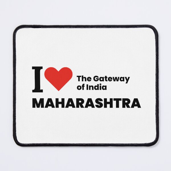Item preview, I ❤️ Maharashtra – The Gateway of India | Travel & Culture Sticker designed and sold by saan-creatives.