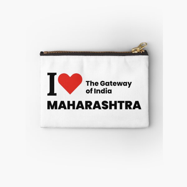 Item preview, I ❤️ Maharashtra – The Gateway of India | Travel & Culture Sticker designed and sold by saan-creatives.