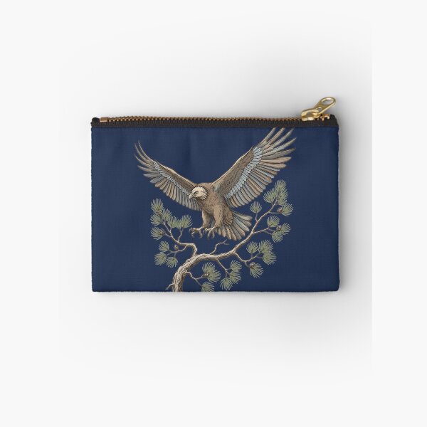 Item preview, Lammergeier Vulture Landing on Mountain Pine Tree designed and sold by BirdsnStuff.