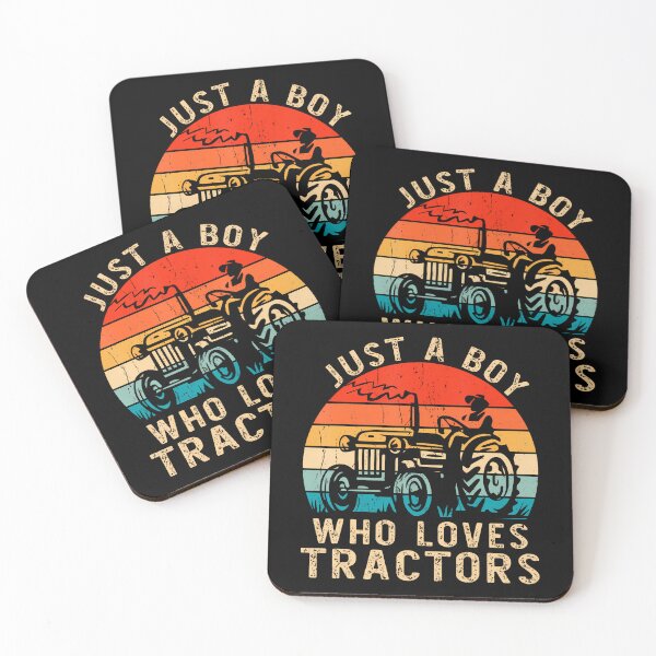 Item preview, Farm Lifestyle Just A Boy Who Loves Tractors Boys designed and sold by DoraBlanche.