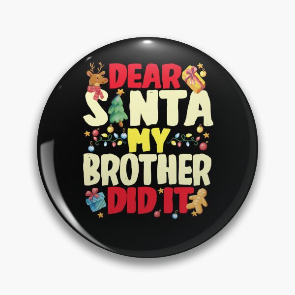 Item preview, My Christmas Did Holiday Dear Brother Vintage It Santa Funny Retro designed and sold by MediarMedic.