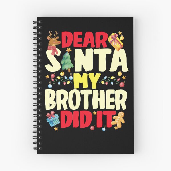 Item preview, My Christmas Did Holiday Dear Brother Vintage It Santa Funny Retro designed and sold by MediarMedic.
