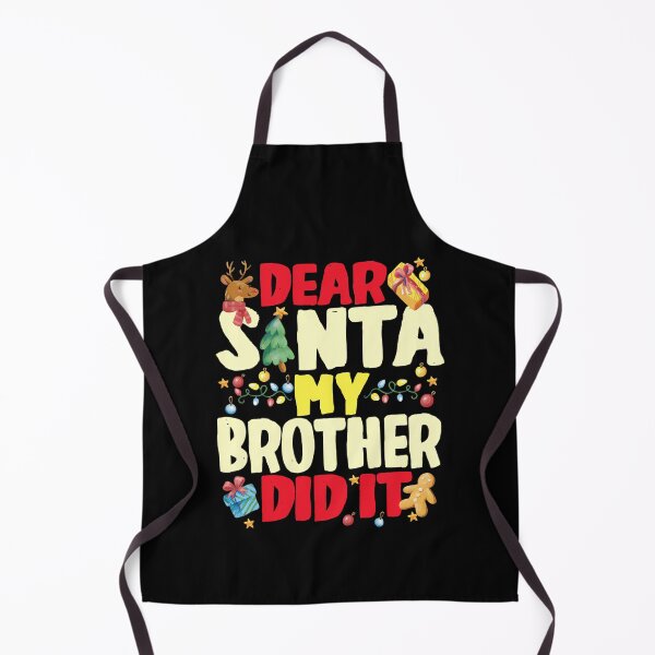 Item preview, My Christmas Did Holiday Dear Brother Vintage It Santa Funny Retro designed and sold by MediarMedic.