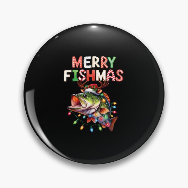Item preview, Merry Fishmas Santa Fishing Lovers Funny Fisherman Christmas designed and sold by BeulahJoseph.